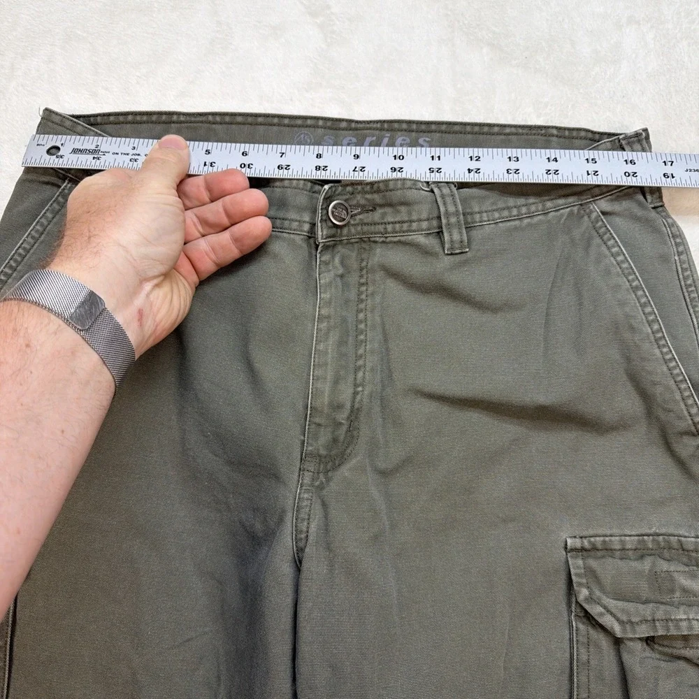 The North Face Cargo Pants Mens 34‎ Green Hiking Tactical Utility A5
